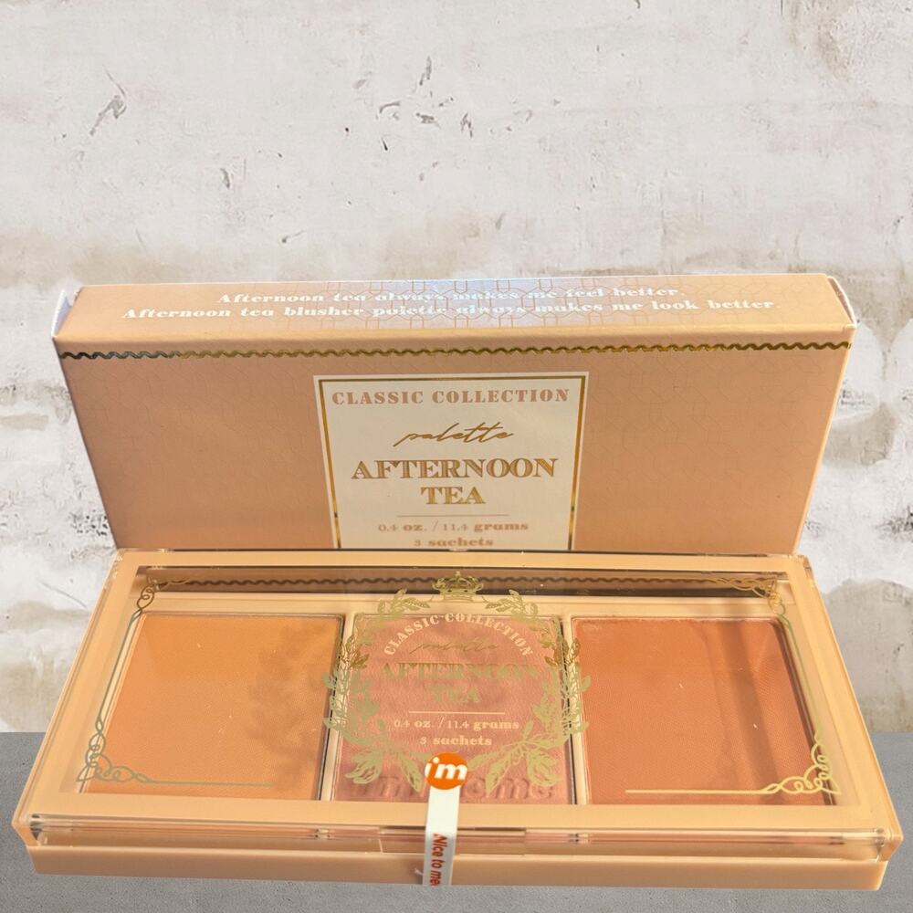 I'M MEME I'm Afternoon Tea Blusher Palette Classic Collection NIB